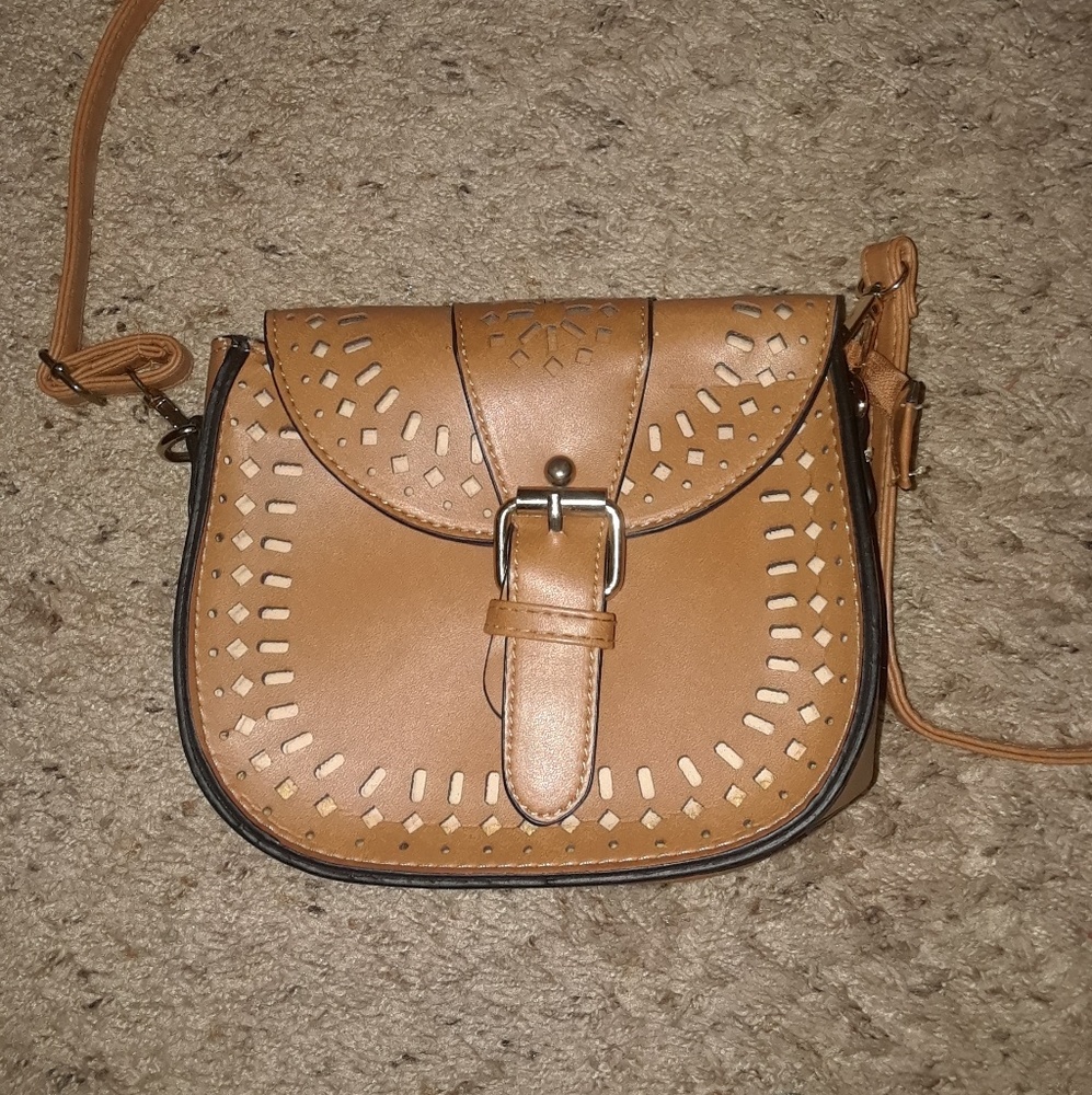 Vegan Leather Minimalist Crossbody & Card Holder